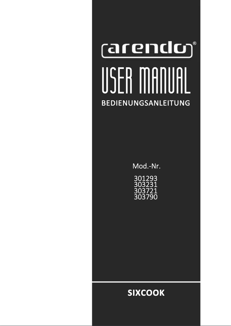 Image de la première page du manuel de l'appareil 303721