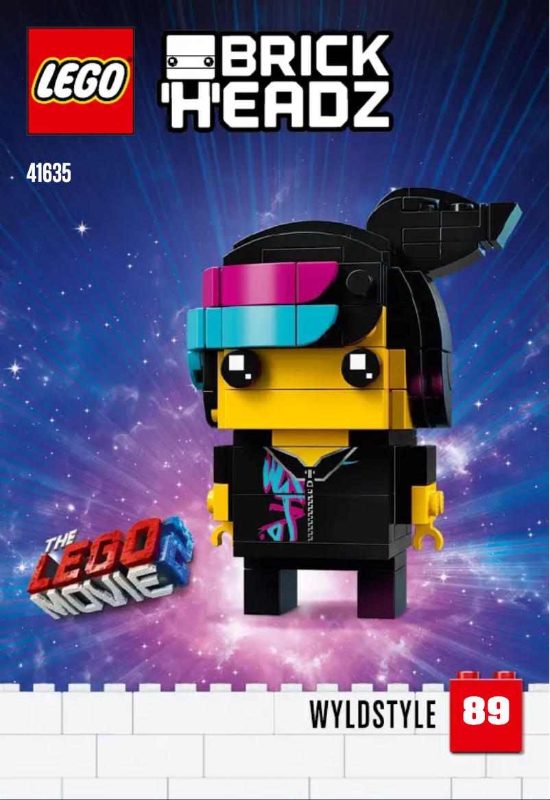 Image de la première page du manuel de l'appareil Brickheadz 41635