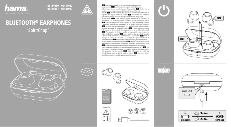 Image de la première page du manuel de l'appareil Spirit Chop