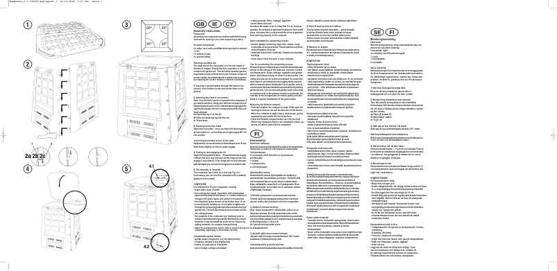 Page n°1 - Manuel utilisateur Florabest IAN 270490