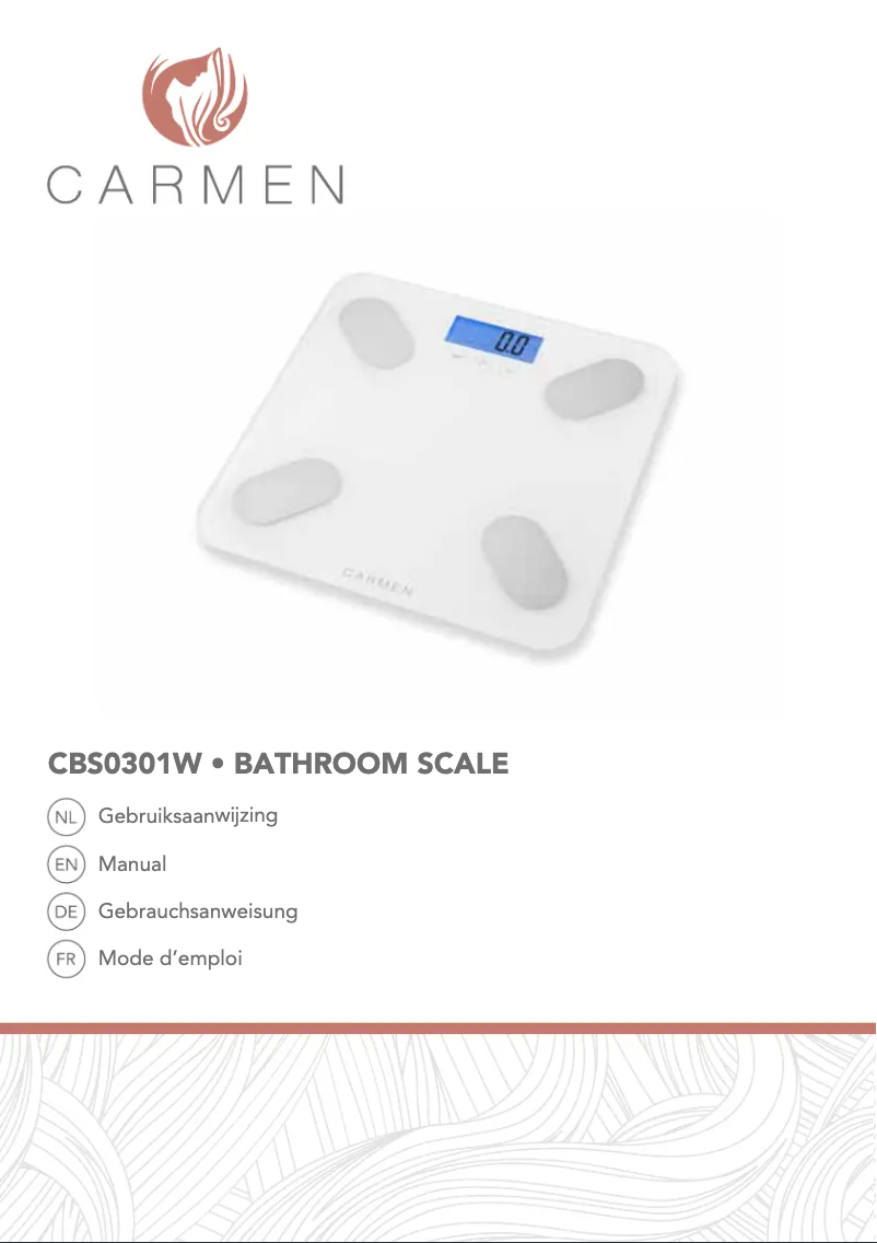 Image de la première page du manuel de l'appareil CBS0301W