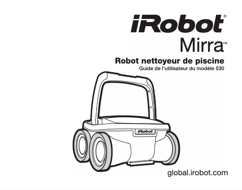 Page n°1 - Manuel utilisateur iRobot Mirra 500