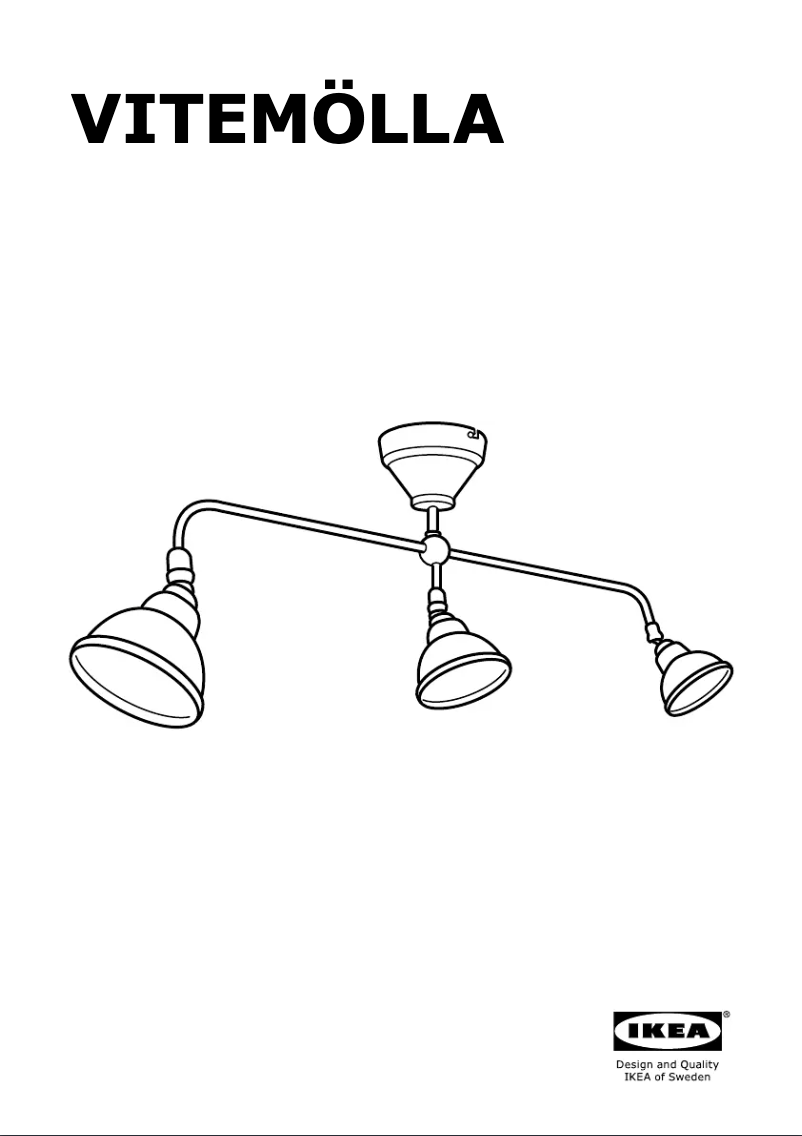 Image de la première page du manuel de l'appareil VITEMOLLA