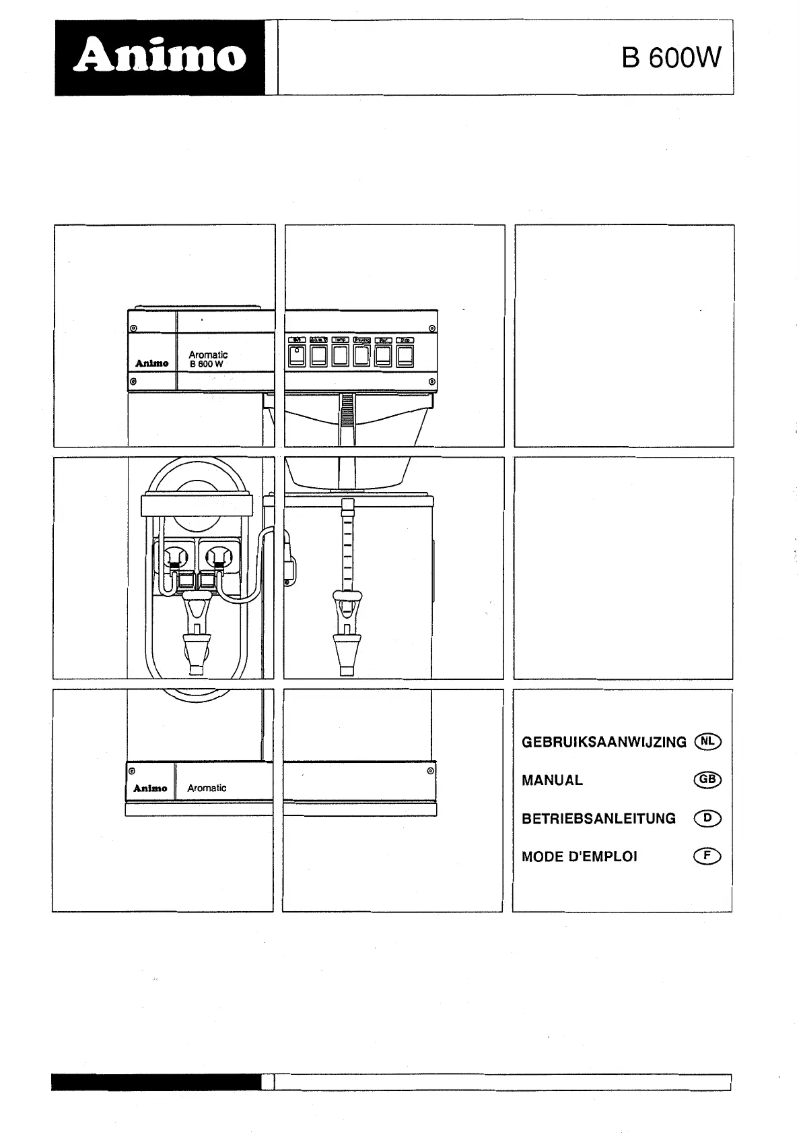 Page n°1 - Manuel utilisateur Animo B-600W