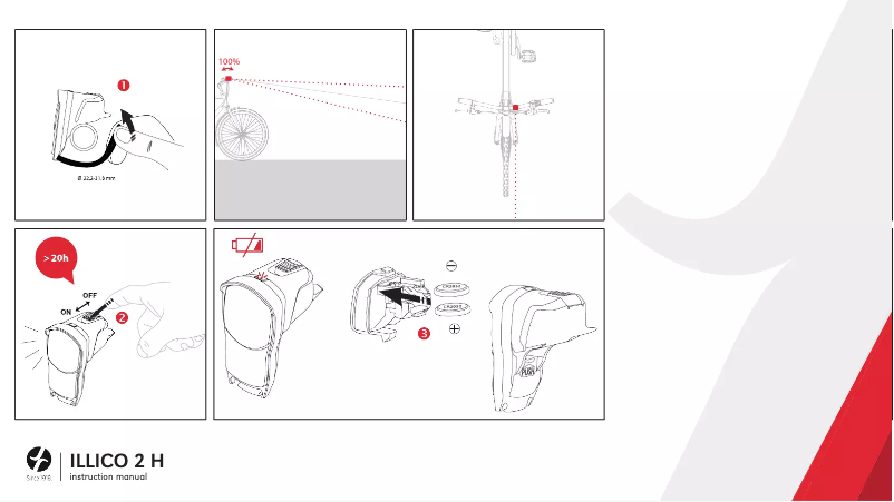 Página 1 del manual Manual de usuario Spanninga Illico 2