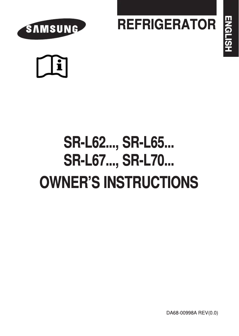 Image de la première page du manuel de l'appareil SRL629EVSS