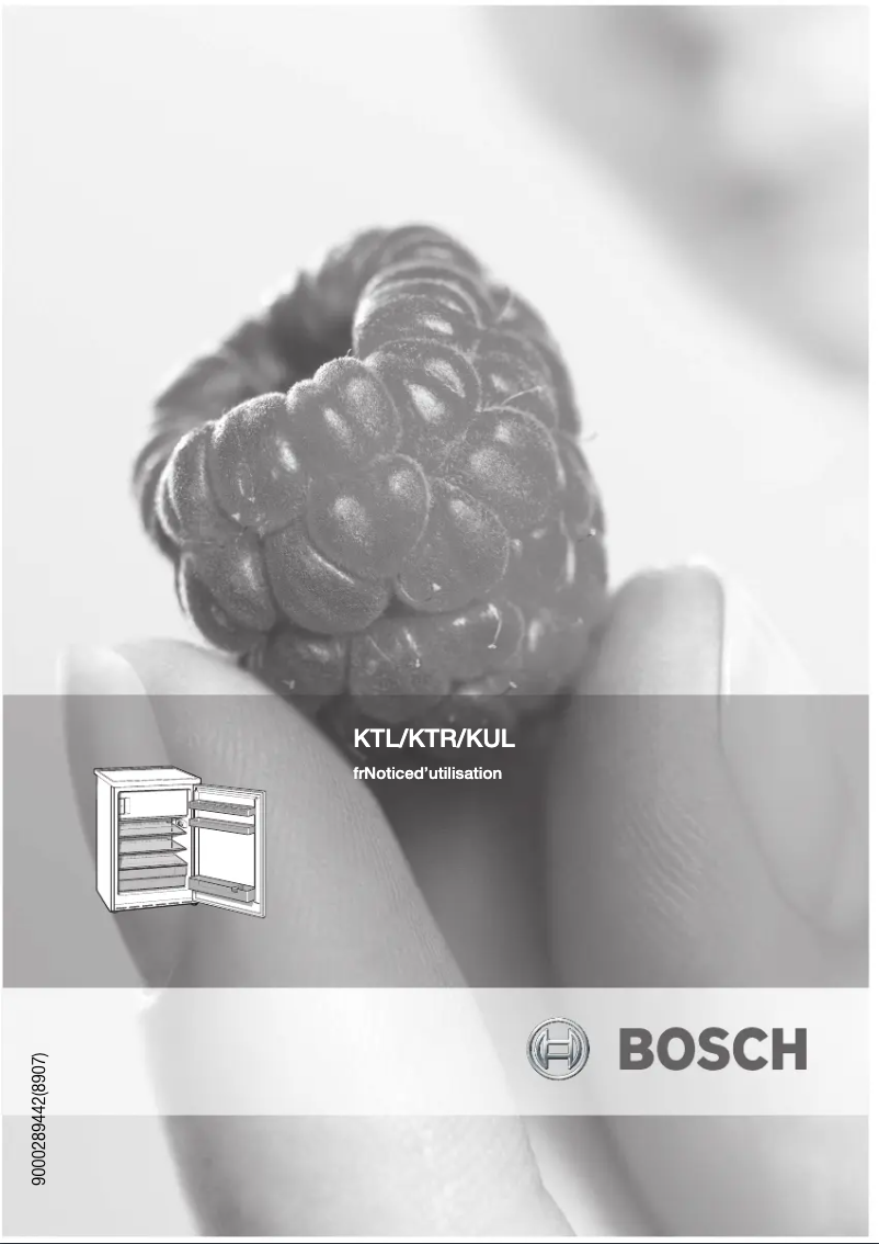 Page n°1 - Manuel utilisateur Bosch KTL14V21FF