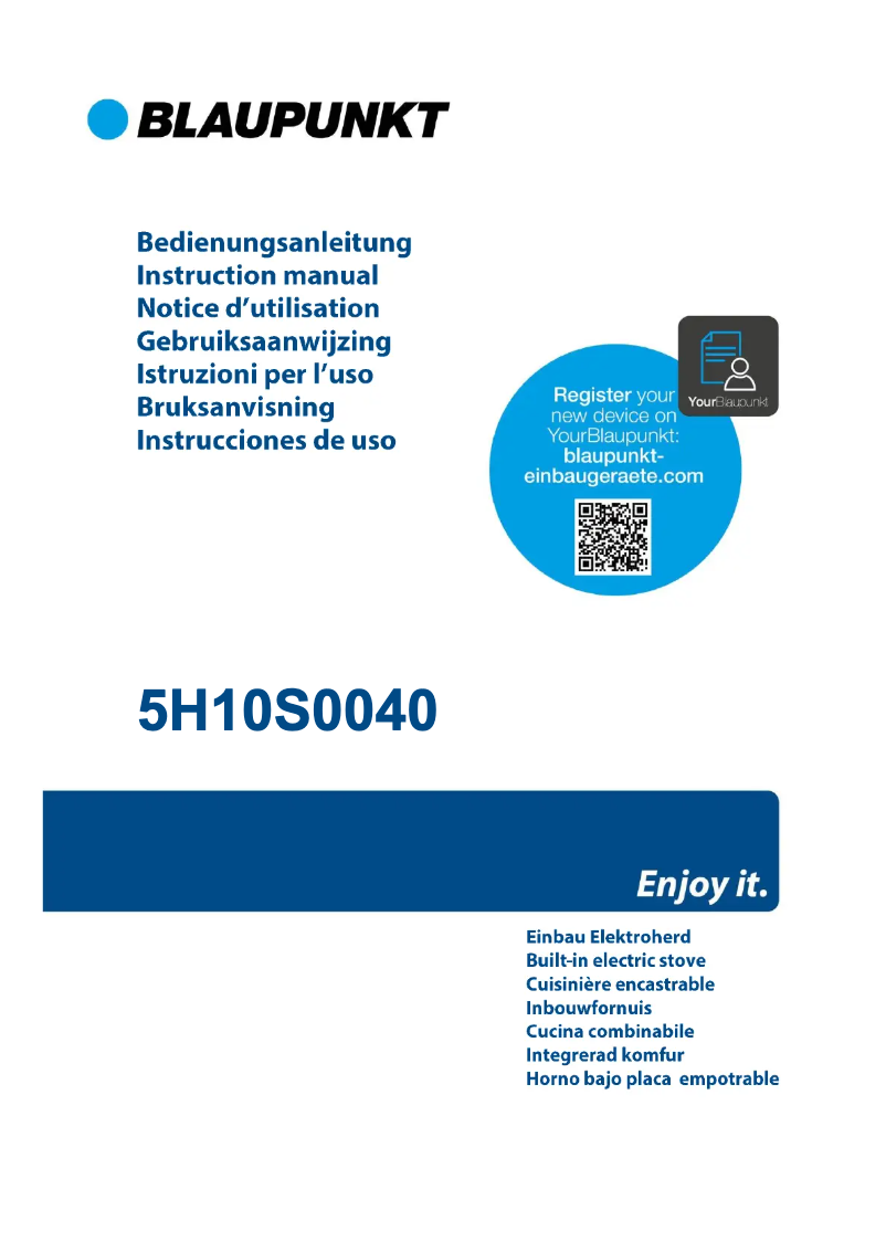 Image de la première page du manuel de l'appareil 5H10S0040