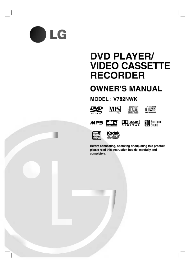 Page n°1 - Manuel utilisateur LG V782NWK