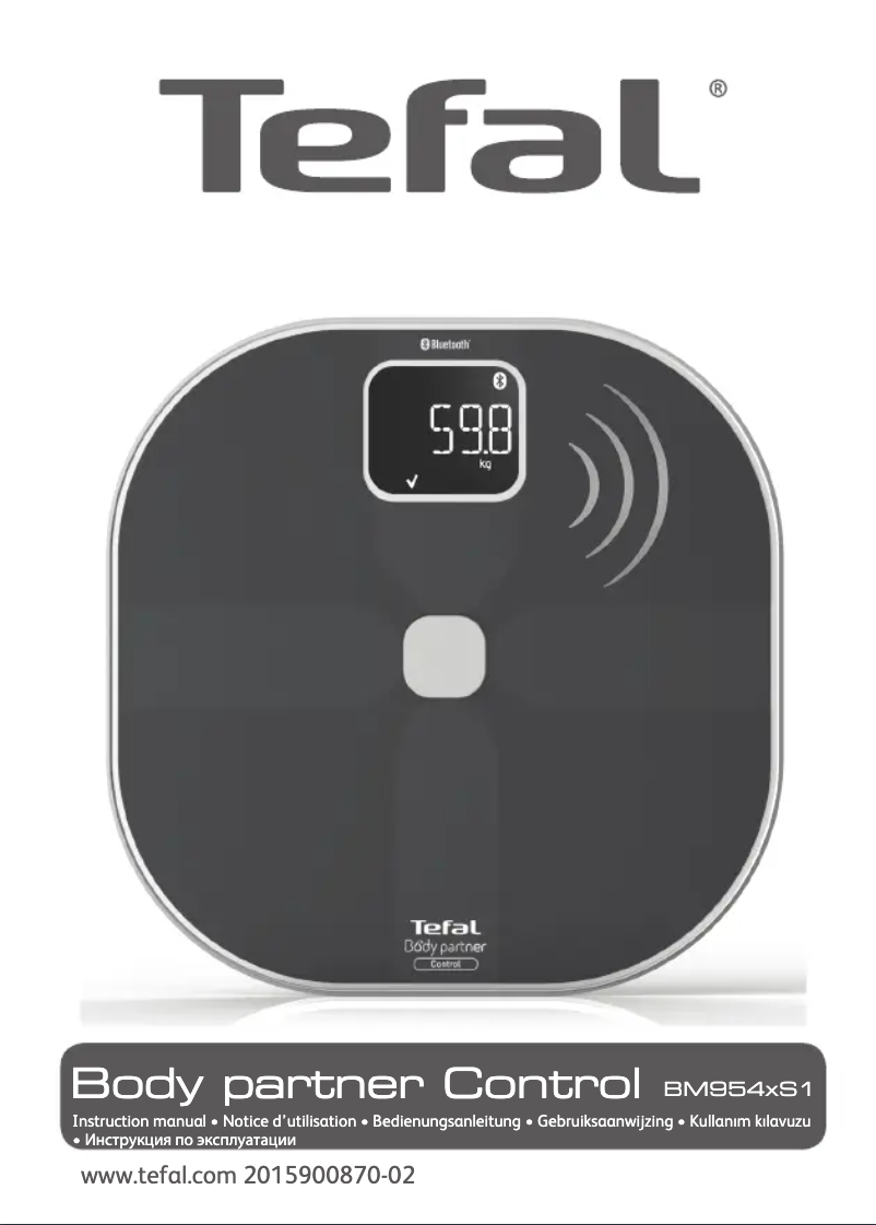 Image de la première page du manuel de l'appareil Body Partner Control BM9541