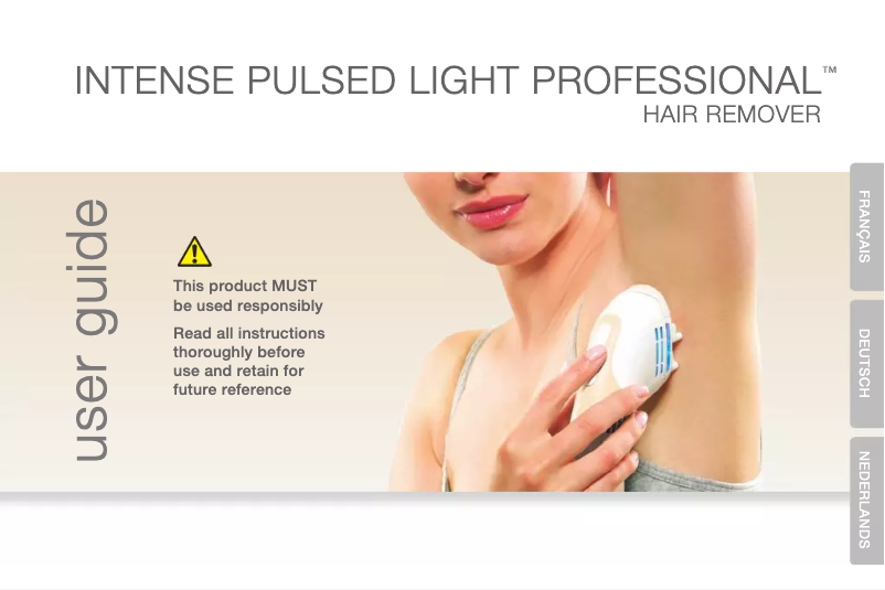 Page n°1 - Manuel utilisateur Rio IPL Pro