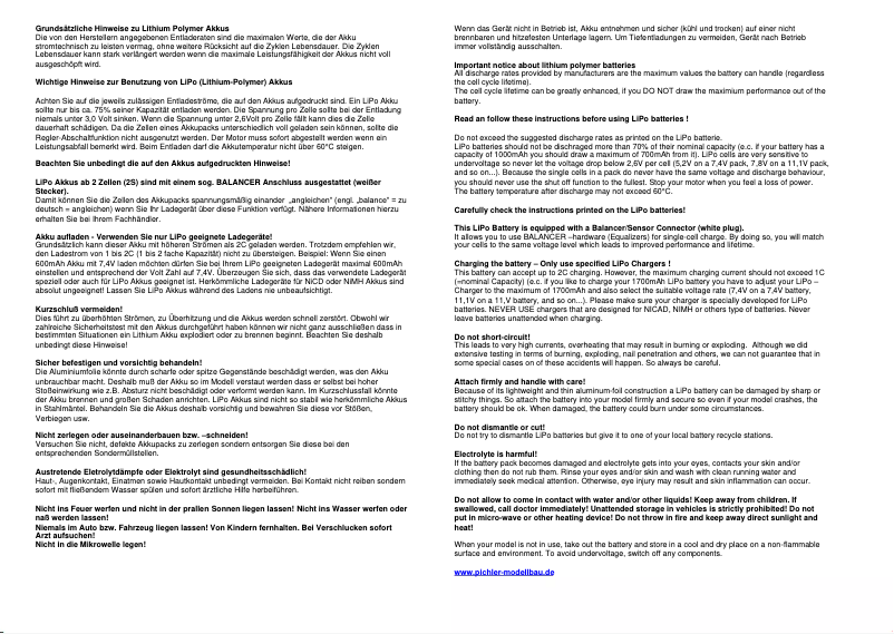 Page n°1 - Manuel utilisateur Red Power 15419