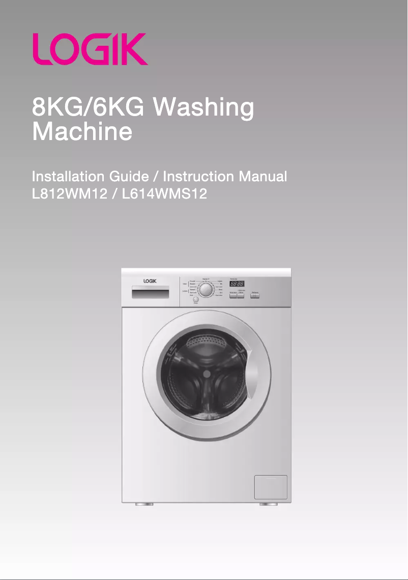 Imagen de la primera página del manual del dispositivo L614WMS12