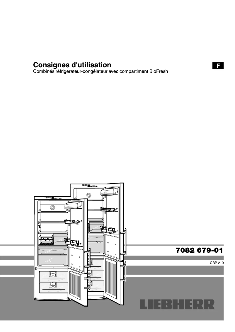 Page n°1 - Manuel utilisateur Liebherr CBPes 4056 Premium