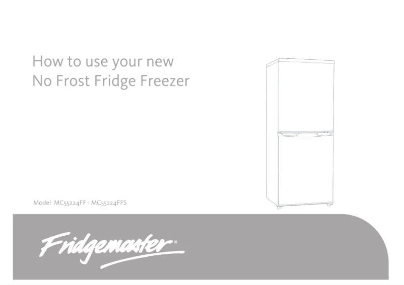 Image de la première page du manuel de l'appareil MC55224FF