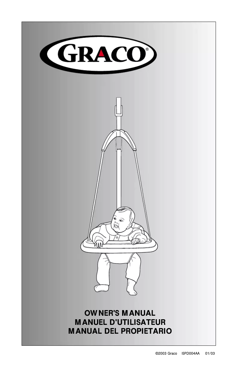 Page 1 de la notice Manuel utilisateur Graco Doorway Bumper Jumper