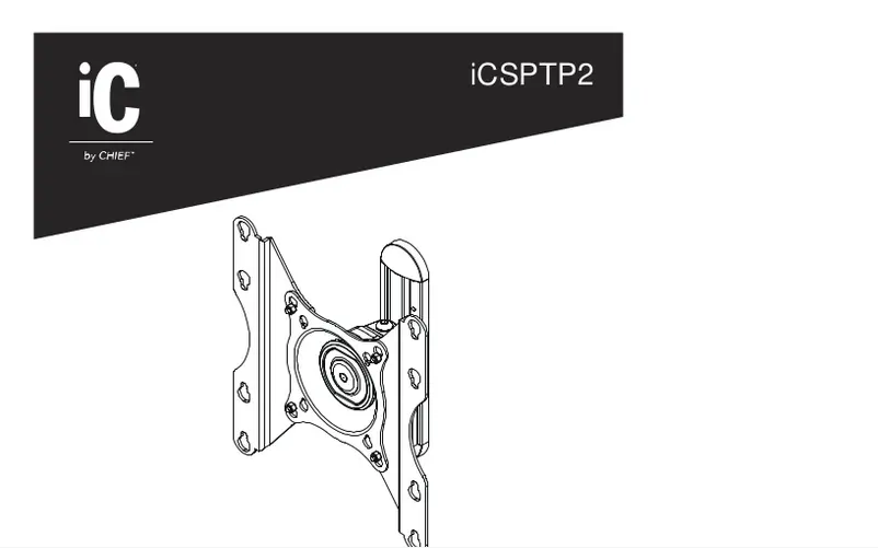 Page n°1 - Manuel utilisateur Chief iCSPTP2T02