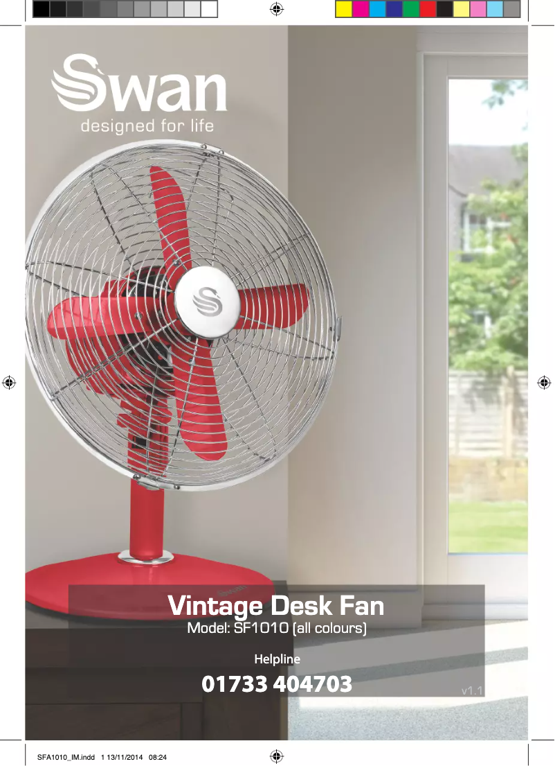 Imagen de la primera página del manual del dispositivo SFA1010CN