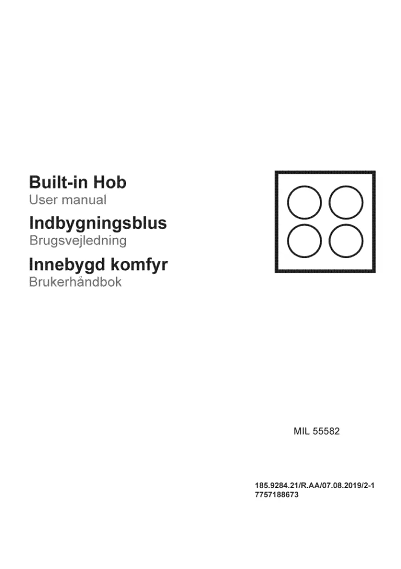 Página 1 del manual Manual de usuario Blomberg MIL 55582