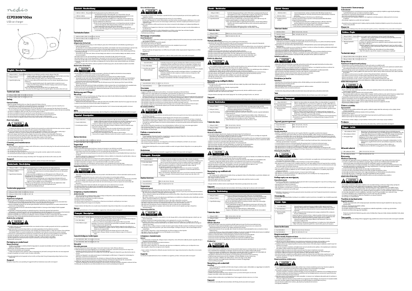 Image de la première page du manuel de l'appareil CCPD30W100BK