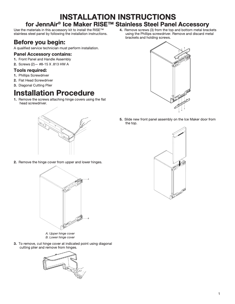 Image de la première page du manuel de l'appareil JUIFN15HX