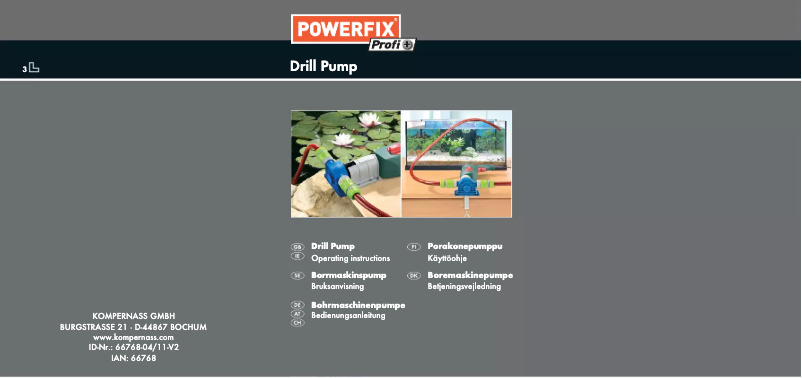 Página 1 del manual Manual de usuario Powerfix HG03064B