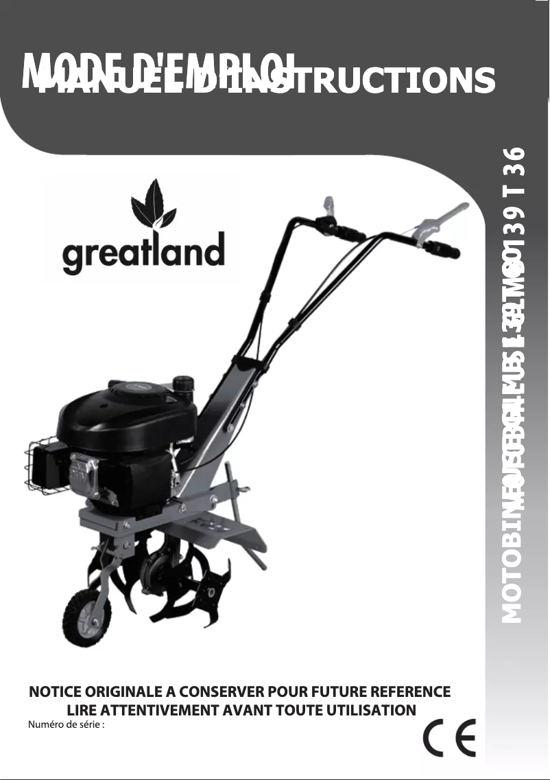 Image de la première page du manuel de l'appareil GL MB 139T 50