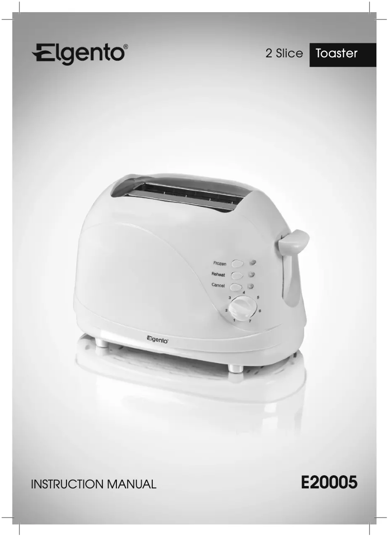 Page 1 de la notice Manuel utilisateur Elgento E20005