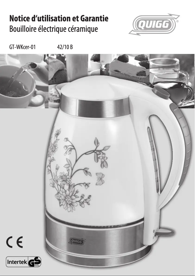 Image de la première page du manuel de l'appareil GT-WKcer-01