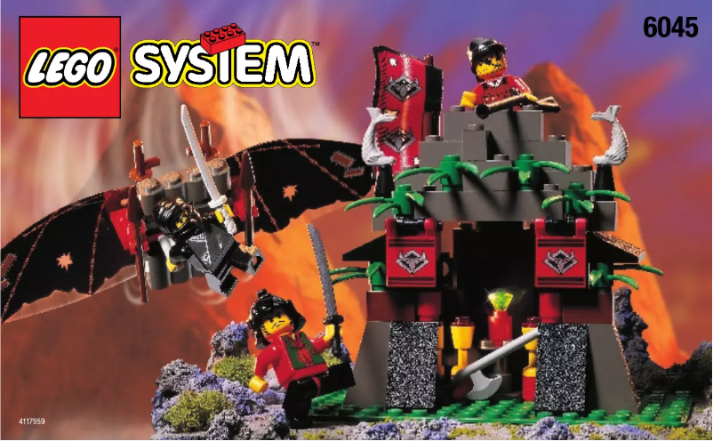 Page n°1 - Manuel utilisateur Lego System 6045