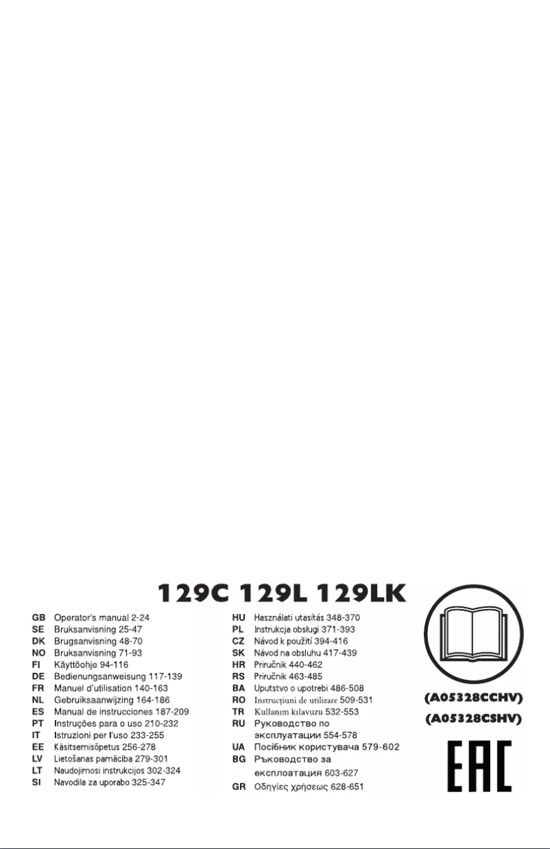Page n°1 - Manuel utilisateur Husqvarna 395 XP