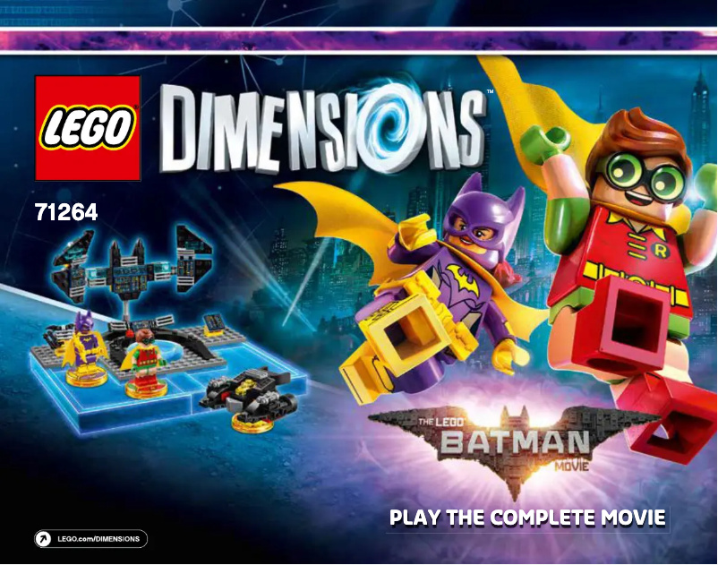Page 1 de la notice Manuel utilisateur Lego Dimensions 71264