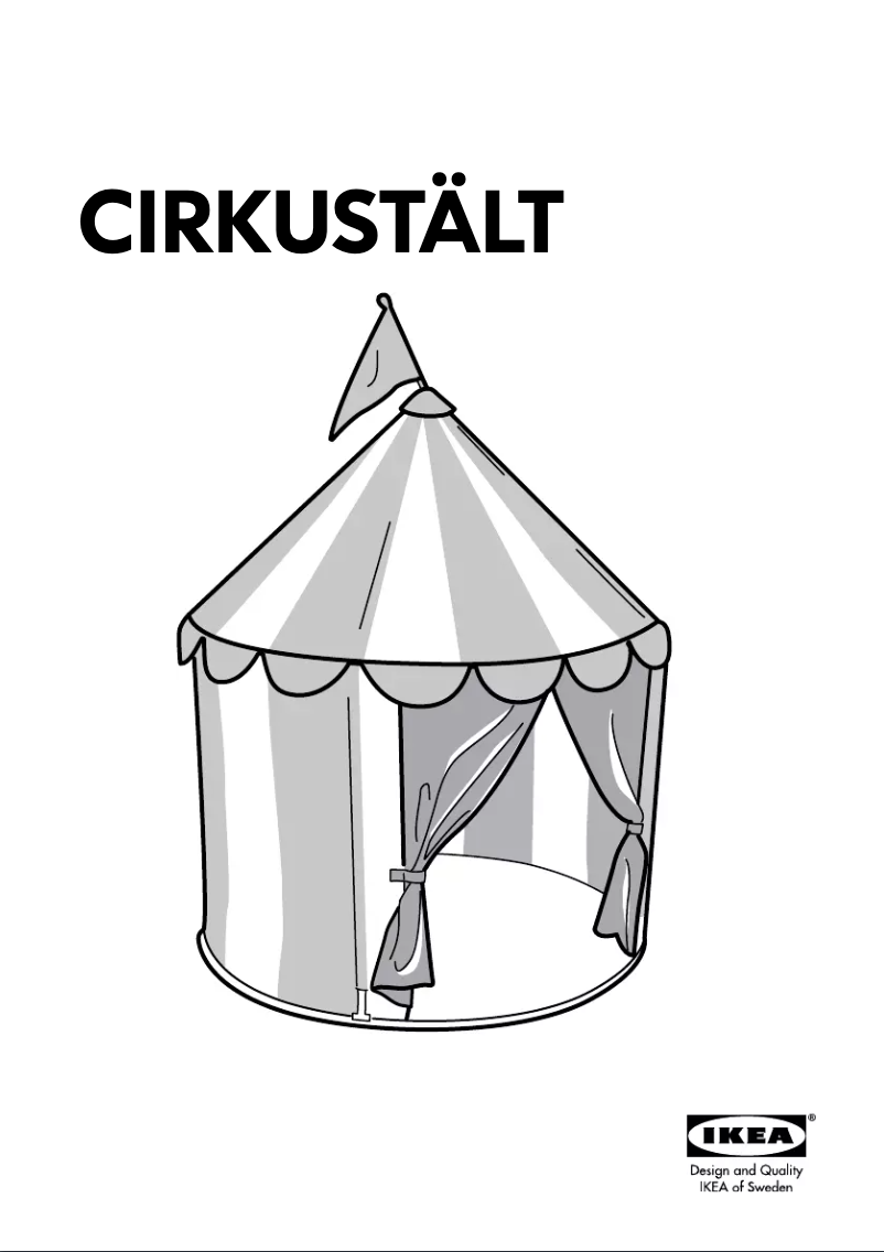 Página 1 del manual Manual de usuario Ikea CIRCUSTALT