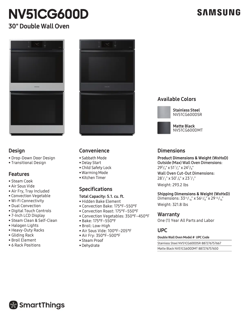 Image de la première page du manuel de l'appareil NV51CG600DSR