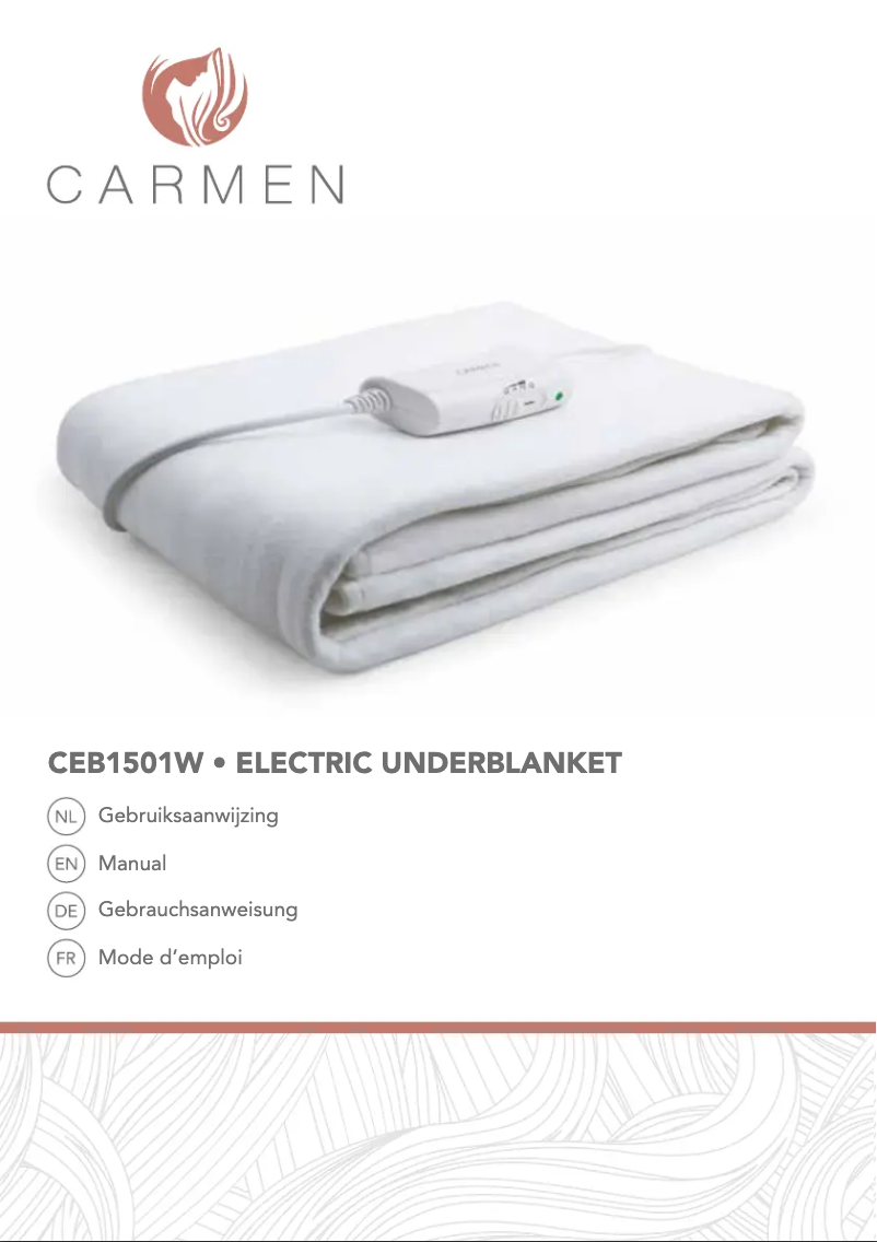 Page n°1 - Manuel utilisateur Carmen CEB1501W