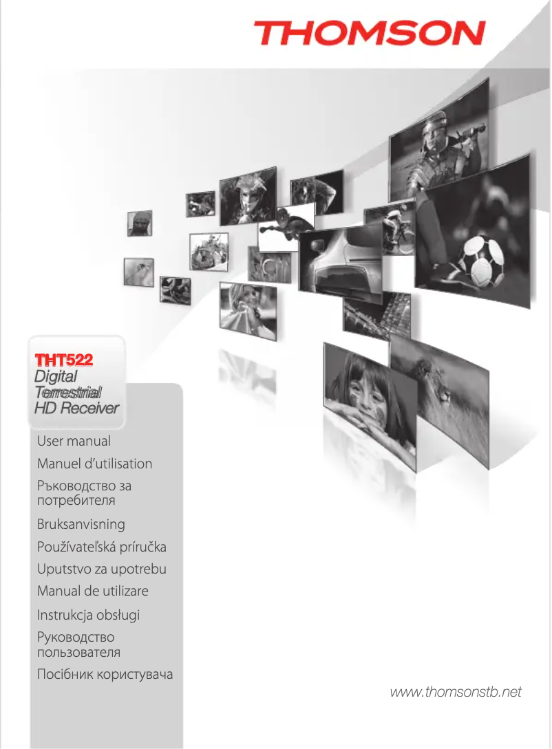 Image de la première page du manuel de l'appareil THT522