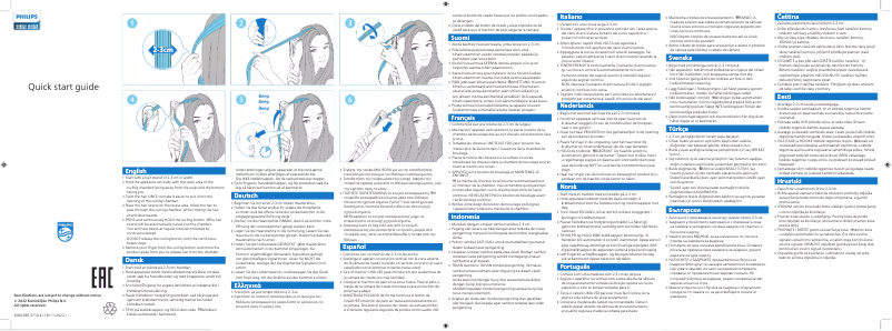 Page n°1 - Guide de démarrage rapide Philips StyleCare Prestige MoistureProtect BHB878
