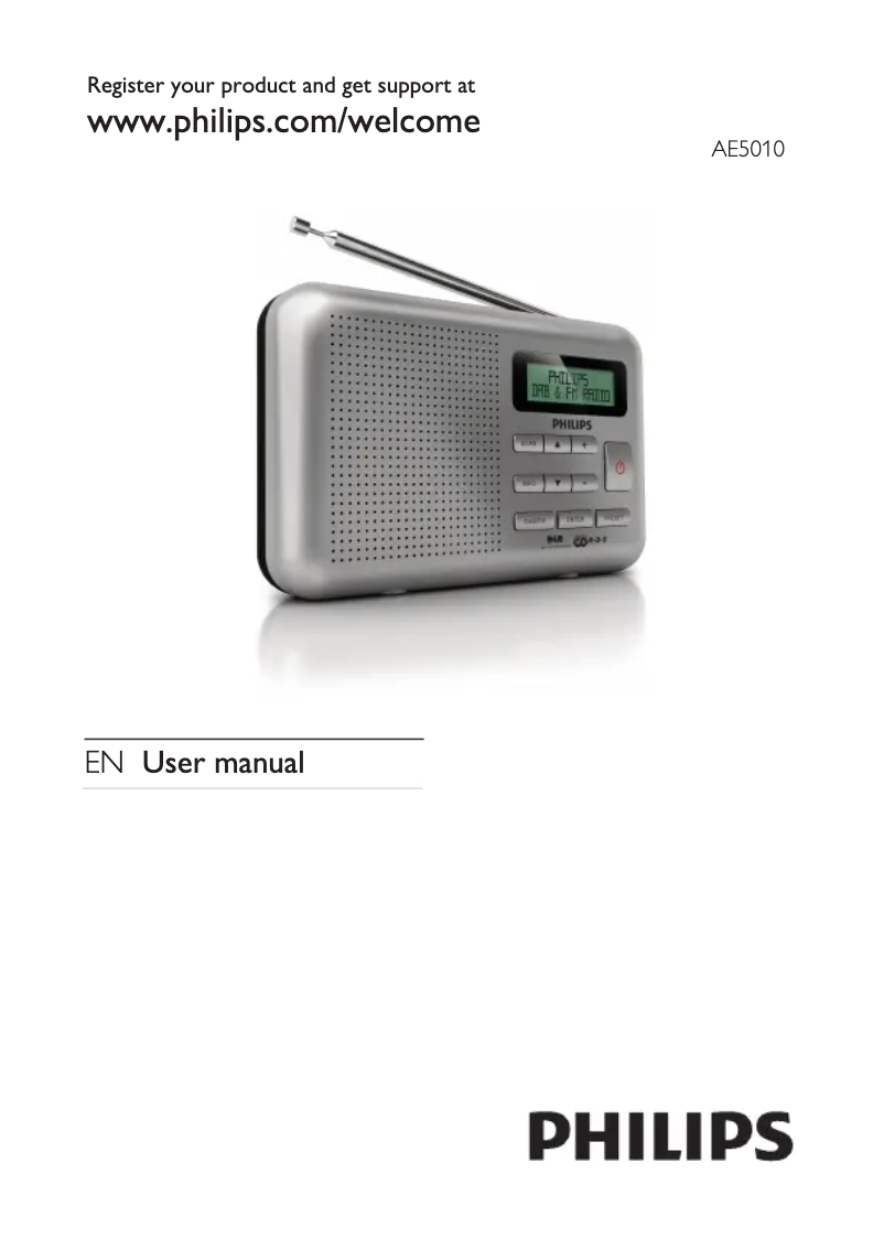 Image de la première page du manuel de l'appareil AE5010