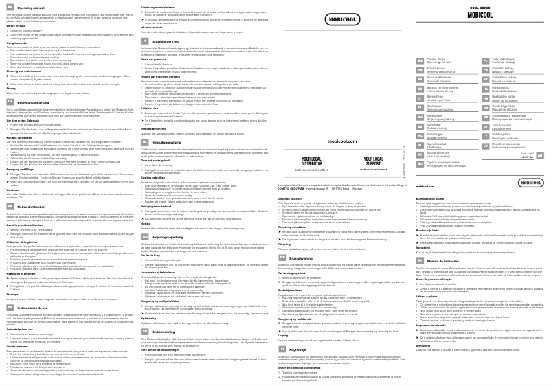 Image de la première page du manuel de l'appareil Holiday 14