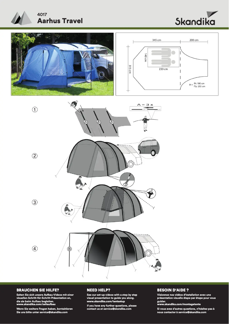 Page n°1 - Manuel utilisateur Skandika Aarhus Travel