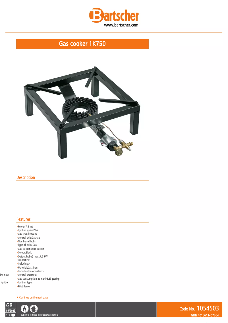 Image de la première page du manuel de l'appareil K750