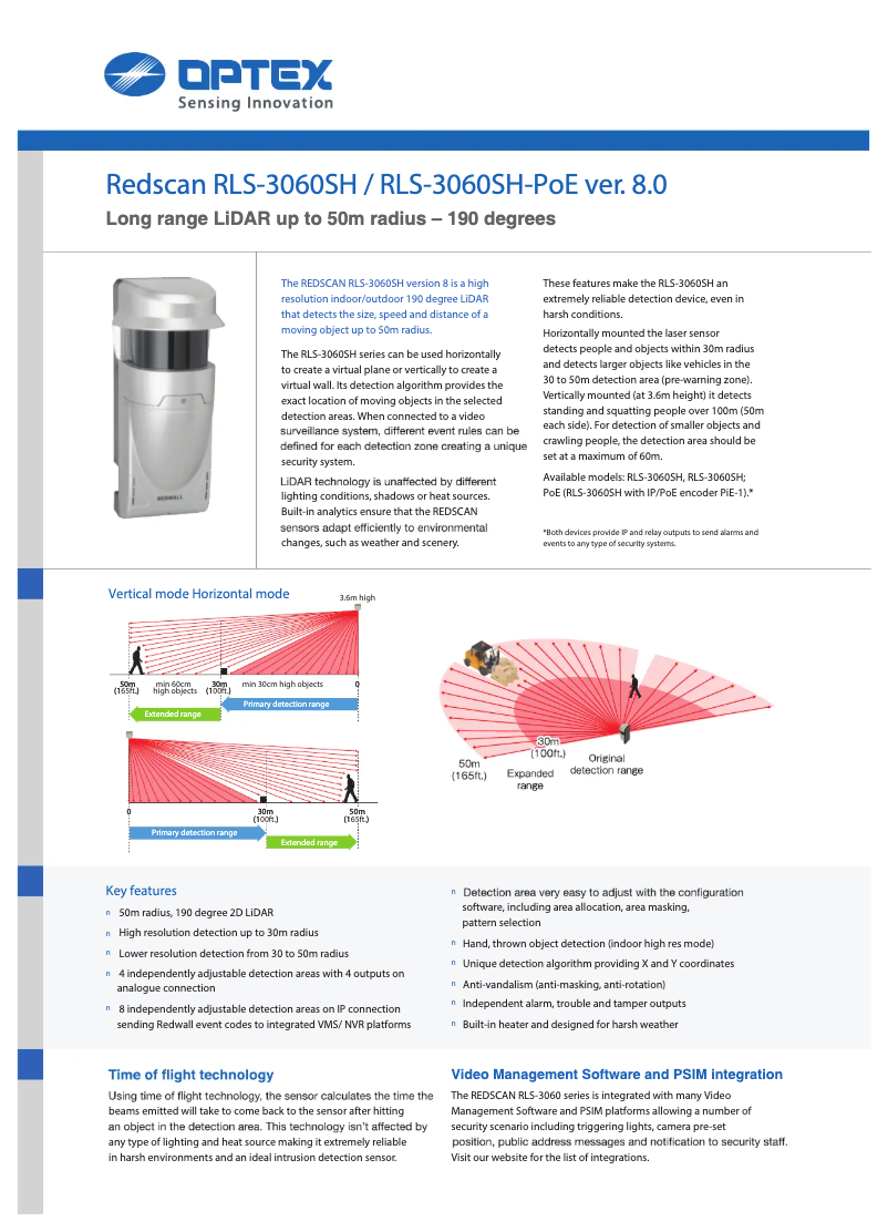 Image de la première page du manuel de l'appareil RLS-3060SH