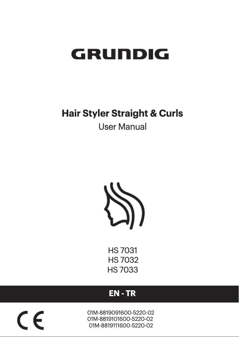 Image de la première page du manuel de l'appareil HS 7032