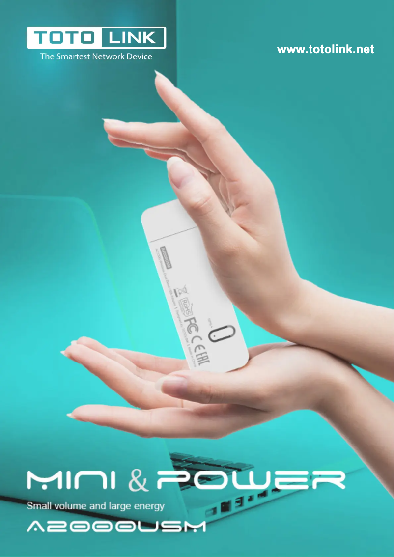 Página 1 del manual Manual de usuario Totolink A2000USM
