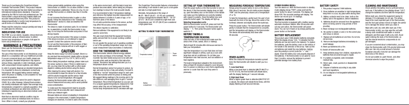 Página 1 del manual Manual de usuario Conair ITH91