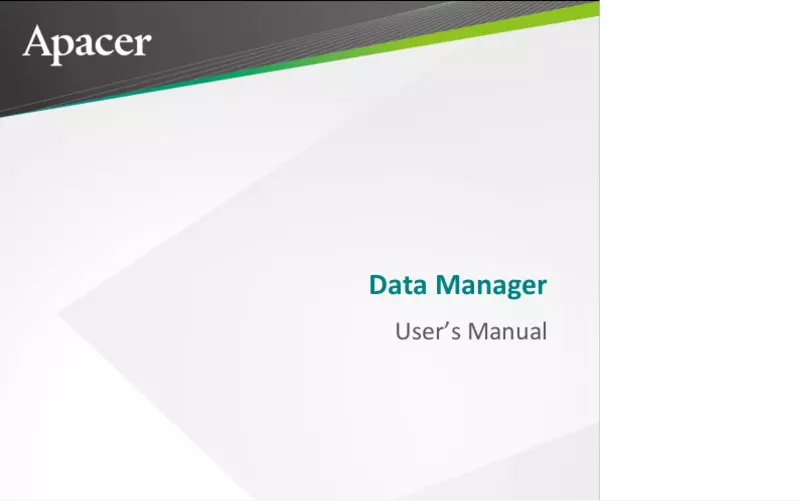 Image de la première page du manuel de l'appareil AC731