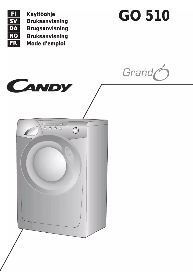 Image de la première page du manuel de l'appareil GO 510/1-16S