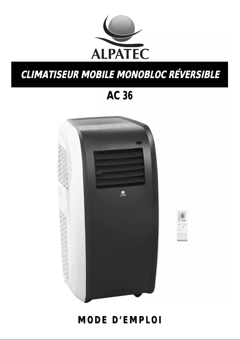 Page n°1 - Manuel utilisateur Alpatec AC 36