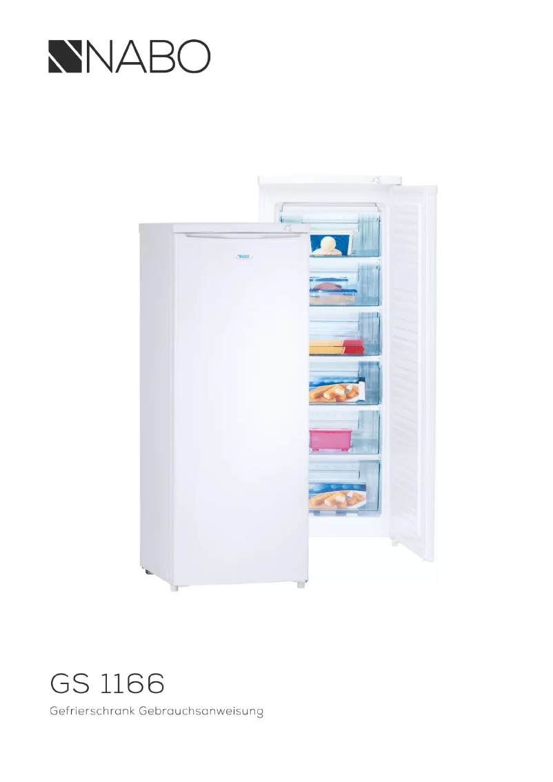 Page n°1 - Manuel utilisateur Nabo GS 1166