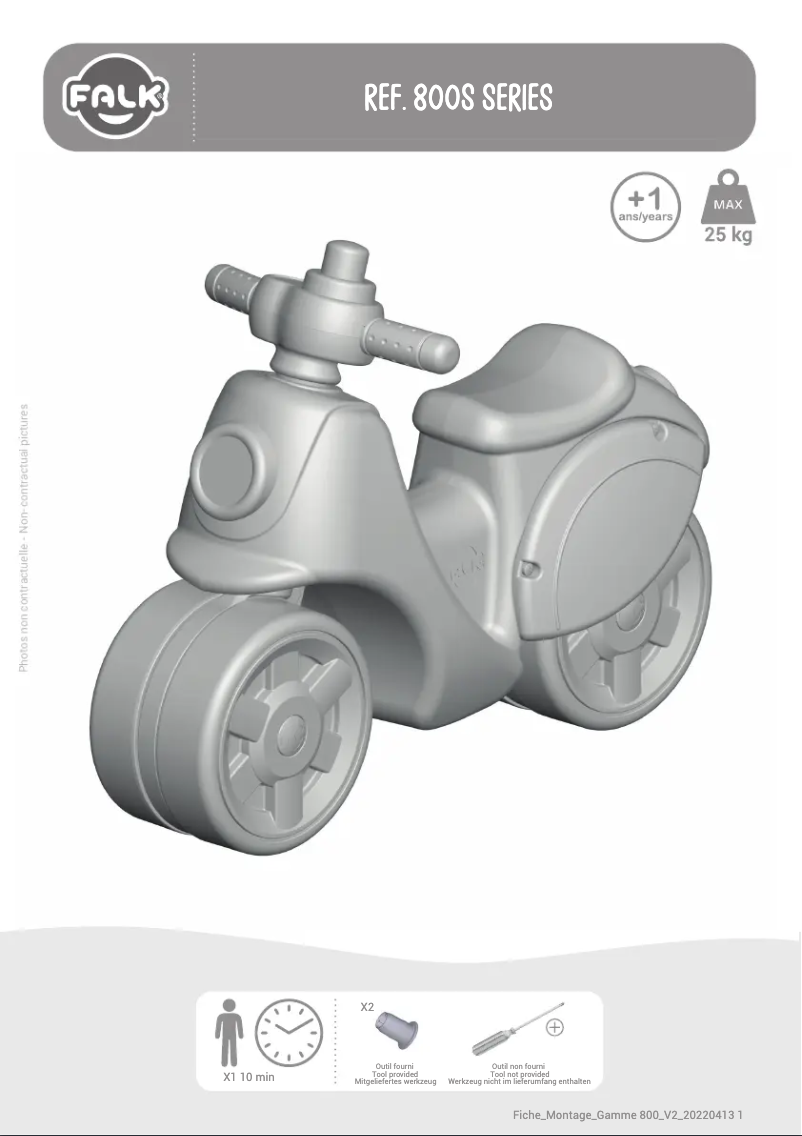 Image de la première page du manuel de l'appareil 808-014